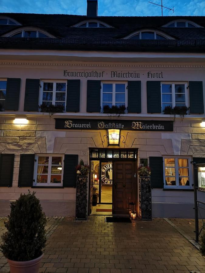 Hotel Maierbraeu Altomünster Eksteriør bilde